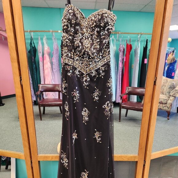 Mori Lee 95088 Size 2 Black Prom/Formal Dress - Picture 1 of 7
